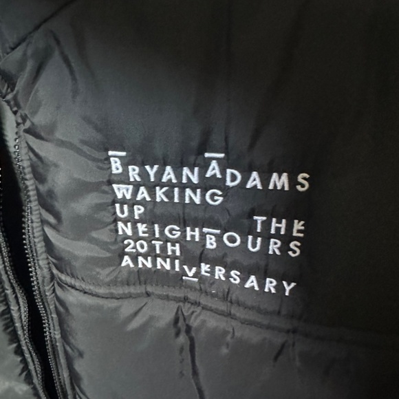 Bryan Adams Waking Up the Neighbours authentic vest jacket bodywarmer official - Picture 2 of 4